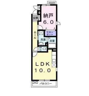 カーサ・ドレッセ【2階】の間取り