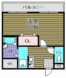 サンコークレアール【2階】の間取り