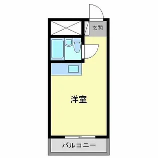 ロイヤル三津屋【4階】の間取り