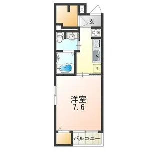 セラヴィ【5階】の間取り