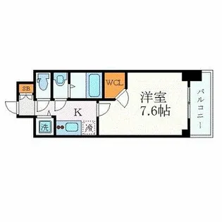 プレサンス栄ライズ【13階】の間取り