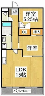 グミヒルズ【1階】の間取り