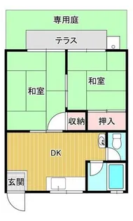 ハイツ4丁目【1階】の間取り