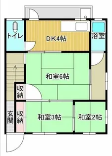 丸山町アパート【202号室】の間取り