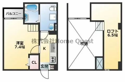 ソフィアテラス【1階】の間取り