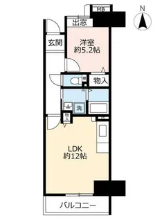 URアーバニア志賀公園【0070602号室】の間取り