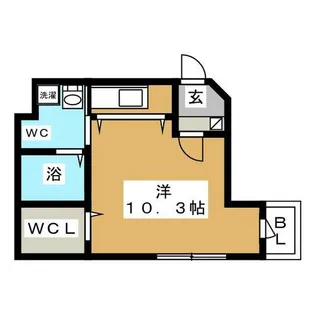 Prestige Sapporo【2階】の間取り