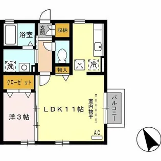ロイヤルメゾン【2階】の間取り