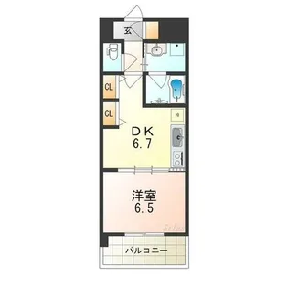 鈴の音【3階】の間取り