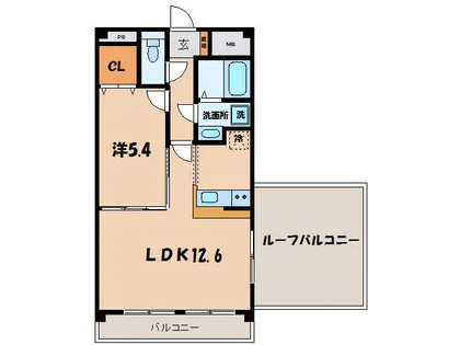 愛知県西尾市寄住町【マンション】の間取り