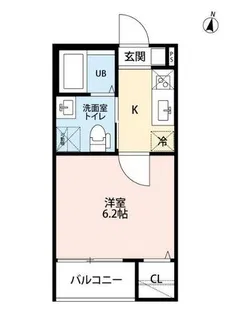 blu marino【1階】の間取り
