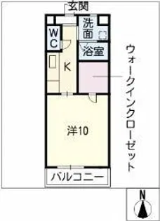 ターナラフィネ【101号室】の間取り