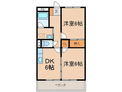 サン・グレイス【2階】の間取り