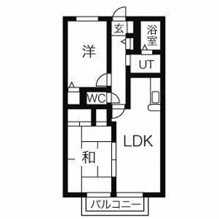 第2グリーンコーポ守山【2階】の間取り