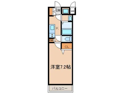 プラウランド小牧【3階】の間取り