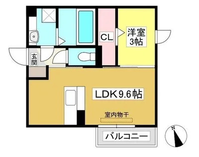 グレイスコート【2階】の間取り