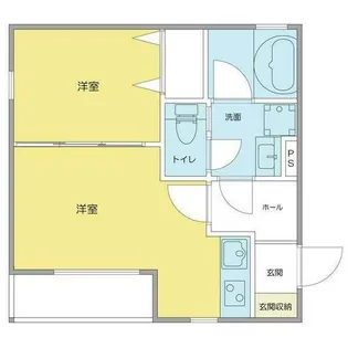 gione Honmachi【2階】の間取り