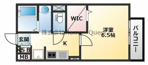 ルピナスA棟【2階】の間取り