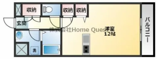 プレ・リヴィエール【3階】の間取り