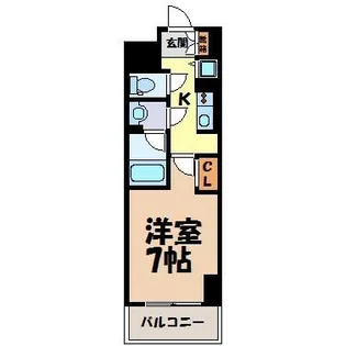 セイワパレス丸の内駅前【11階】の間取り