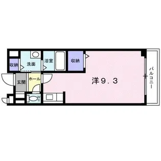 グレイスカルティエ【2階】の間取り