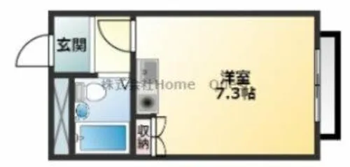 小田ビル【3階】の間取り