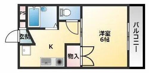 セントユース【301号室】の間取り
