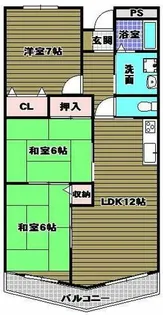 日吉マンション【3階】の間取り