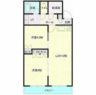 ゴトウハイツ【306号室】の間取り