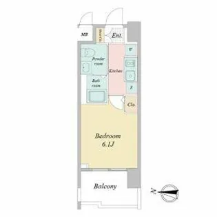 Live Casa堀田【3階】の間取り