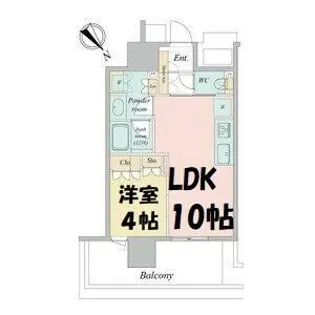 NAGOYA the TOWER【3階】の間取り