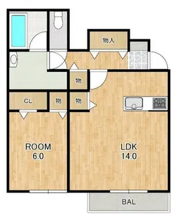 Solana【1階】の間取り