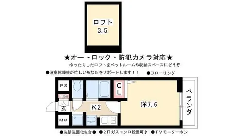 プレサンス名古屋駅前アクシス【9階】の間取り