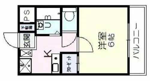 エトワール西神戸【3階】の間取り