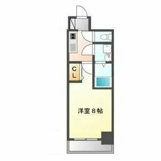 リヴシティ今池【7階】の間取り