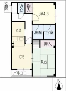 イコアス【2階】の間取り
