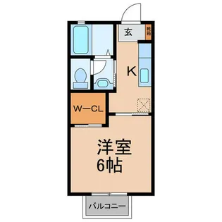 グランシード【2階】の間取り