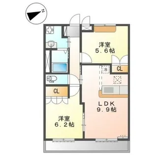 ハーフパッチ【1階】の間取り