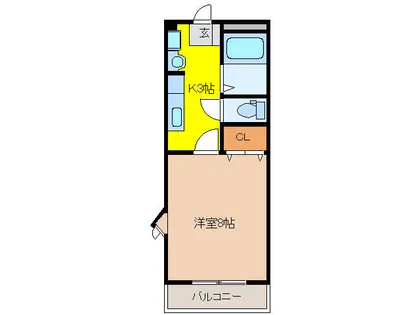 アイサンハイム【2階】の間取り