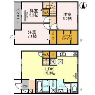 フェリーチェ【1階】の間取り