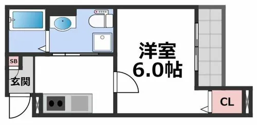 CRASTINE小路東A【1階】の間取り