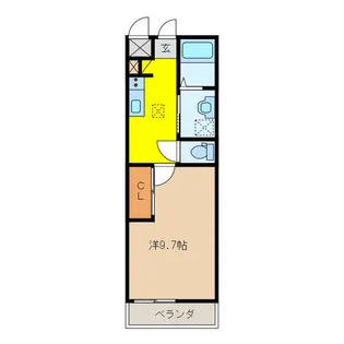 PADMA HILLS【1階】の間取り