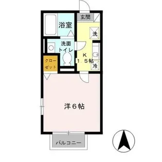 セジュールMORITA【2階】の間取り