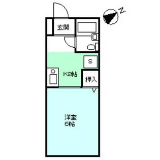 コーポ清和【205号室】の間取り