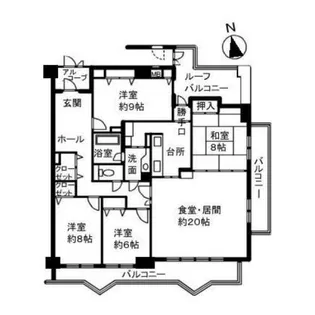 ダイアパレス知立1103号室【1103号室】の間取り
