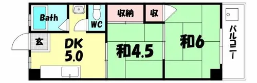 酒井マンション【3階】の間取り