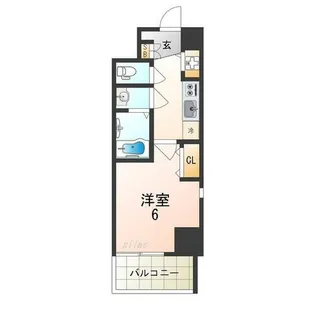 大阪府大阪市旭区赤川2丁目【マンション】の間取り