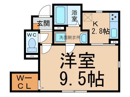 リーブル Cielo【1階】の間取り