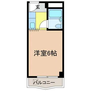 ライズワン河内長野レジデンス7【317号室】の間取り