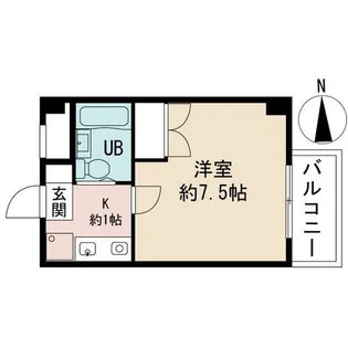 シャルマン明美の里【4階】の間取り